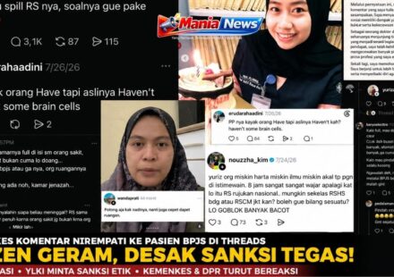 Oknum Nakes Bully Pasien BPJS