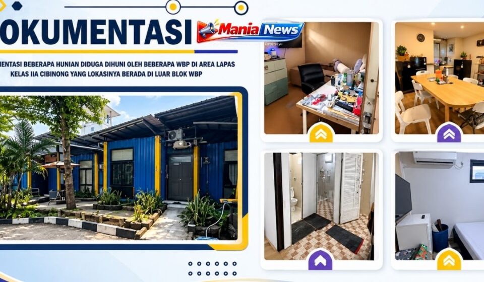 Ombudsman menemukan kamar standar apartemen di Lapas Cibinong